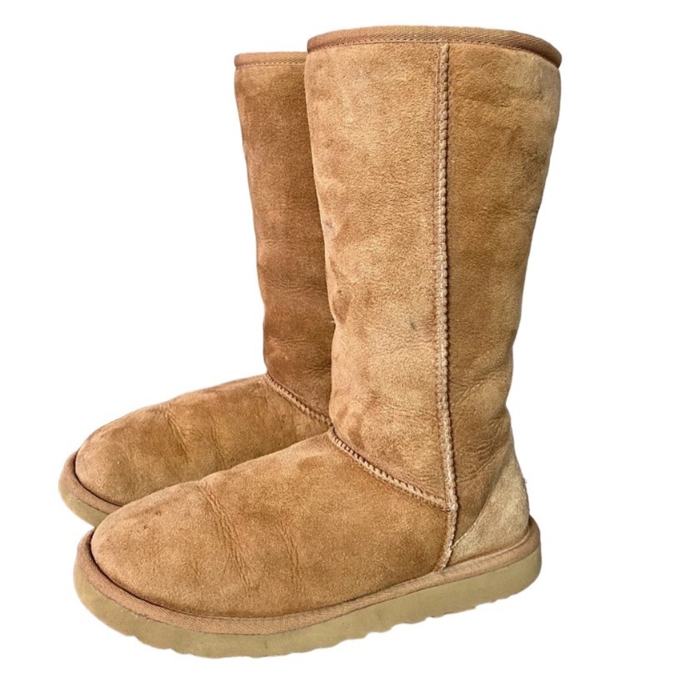 UGG CLASSIC TALL SUEDE BOOTS